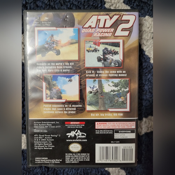 ATV quad power racing 2 for Gamecube - Picture 3 of 3